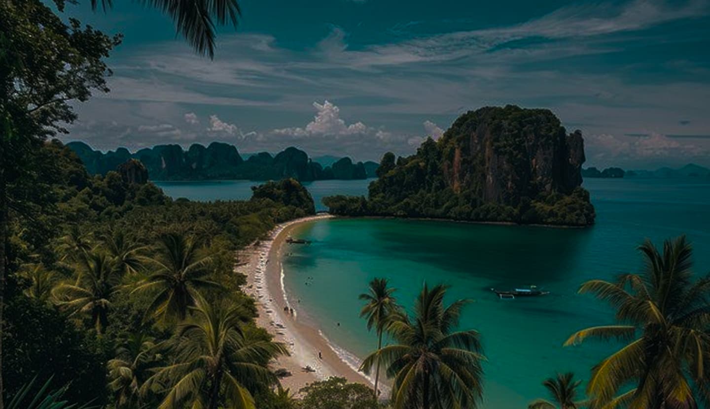 Tropical beach and islands — explore the world with TripSavo